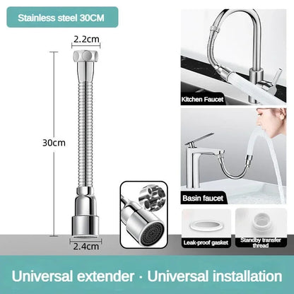 Flexible Kitchen Faucet Spray Nozzle Adapter - Yeezlab