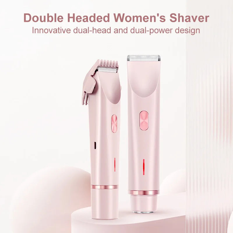 Premium Double Blade Cordless Hair Clipper