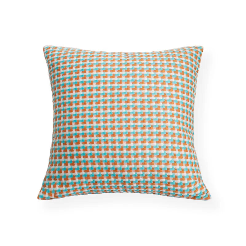 Colorful Throw Pillow in Modern Nordic Design