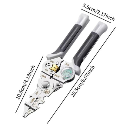 Electrician Wire Stripper Plier with Voltage Tester