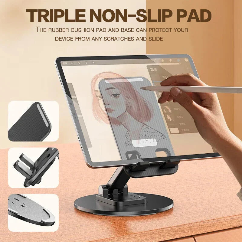 Adjustable Portable Metal Phone Tablet Holder