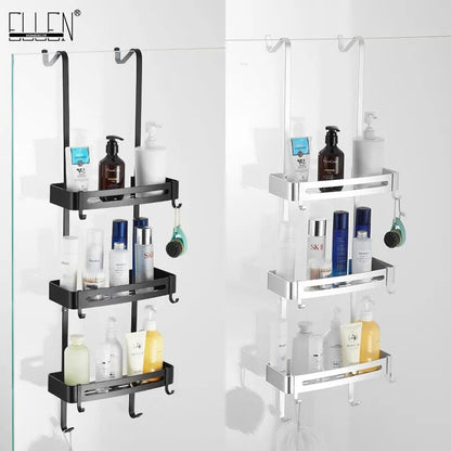 Stylish Bathroom Double Layer Shower Caddy Rack