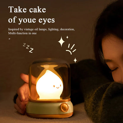 Vintage Style LED Nightlight Warm USB Lamp