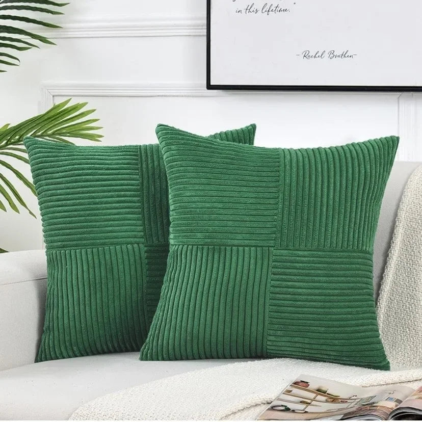 Luxurious Decorative Pillow Covers Set of 2