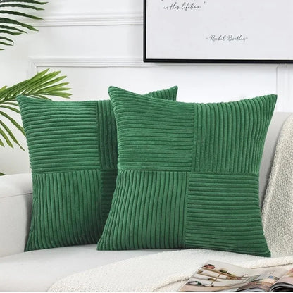 Luxurious Decorative Pillow Covers Set of 2