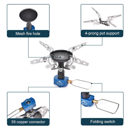 Compact Emergency Outdoor Camping Stove