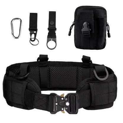 Durable Outdoor Quick Release Web Belt with Heavy Duty Buckle
