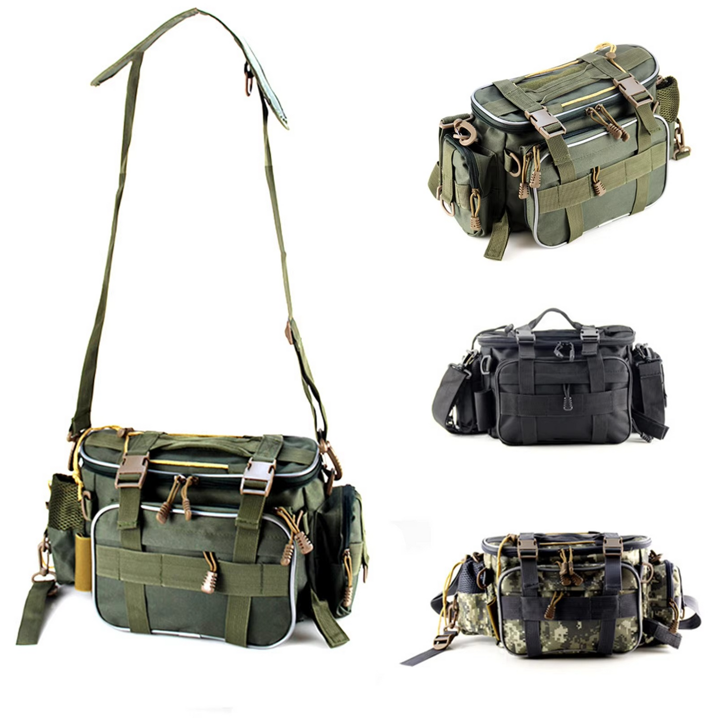 Waterproof Fishing Tackle Bag Waist Pack