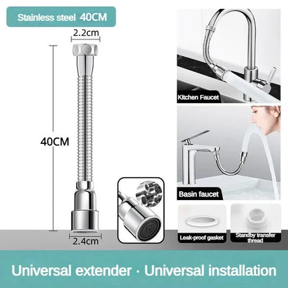 Flexible Kitchen Faucet Spray Nozzle Adapter