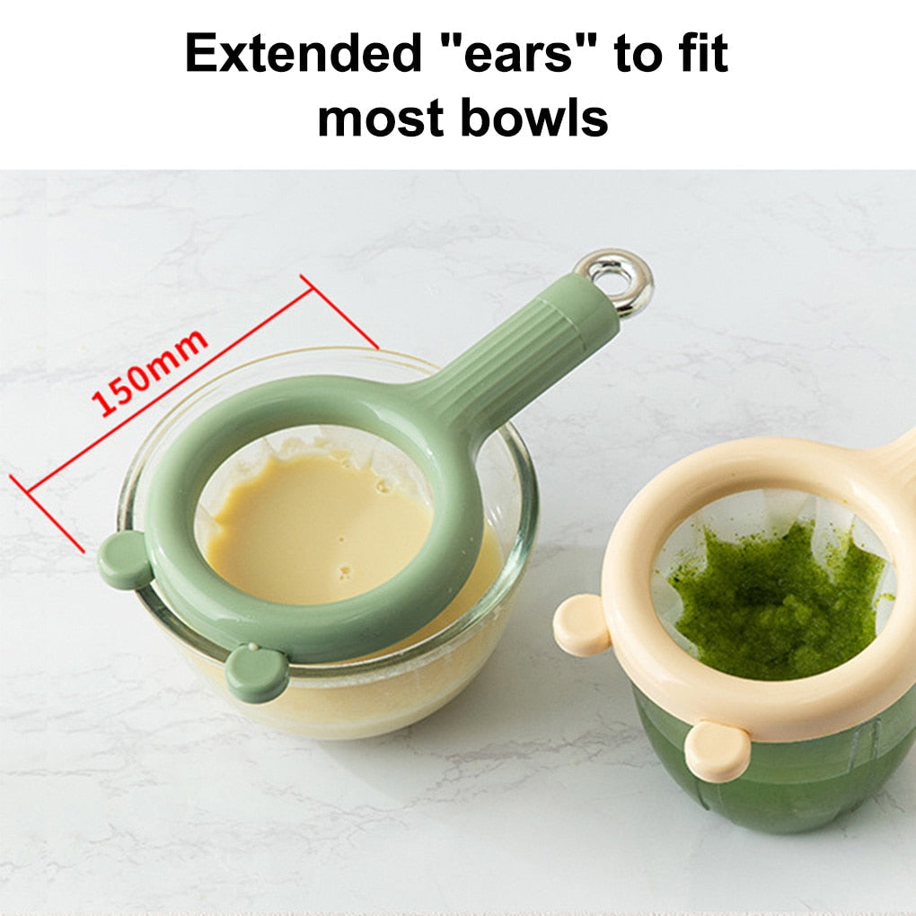 Collapsible Silicone Kitchen Strainer