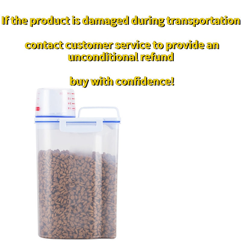 Fresh Pet Food Keeper Measuring Cup