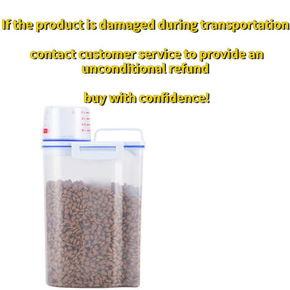 Fresh Pet Food Keeper Measuring Cup