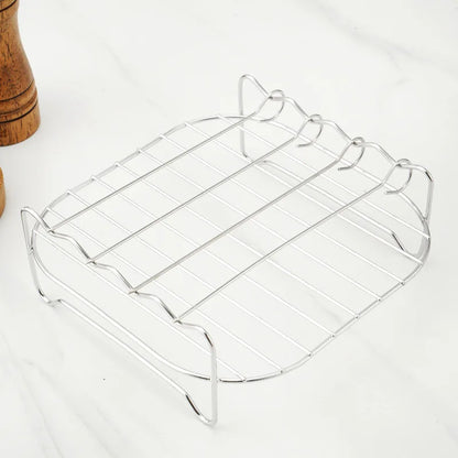 Premium BBQ Grill Set with Skewers and Holder