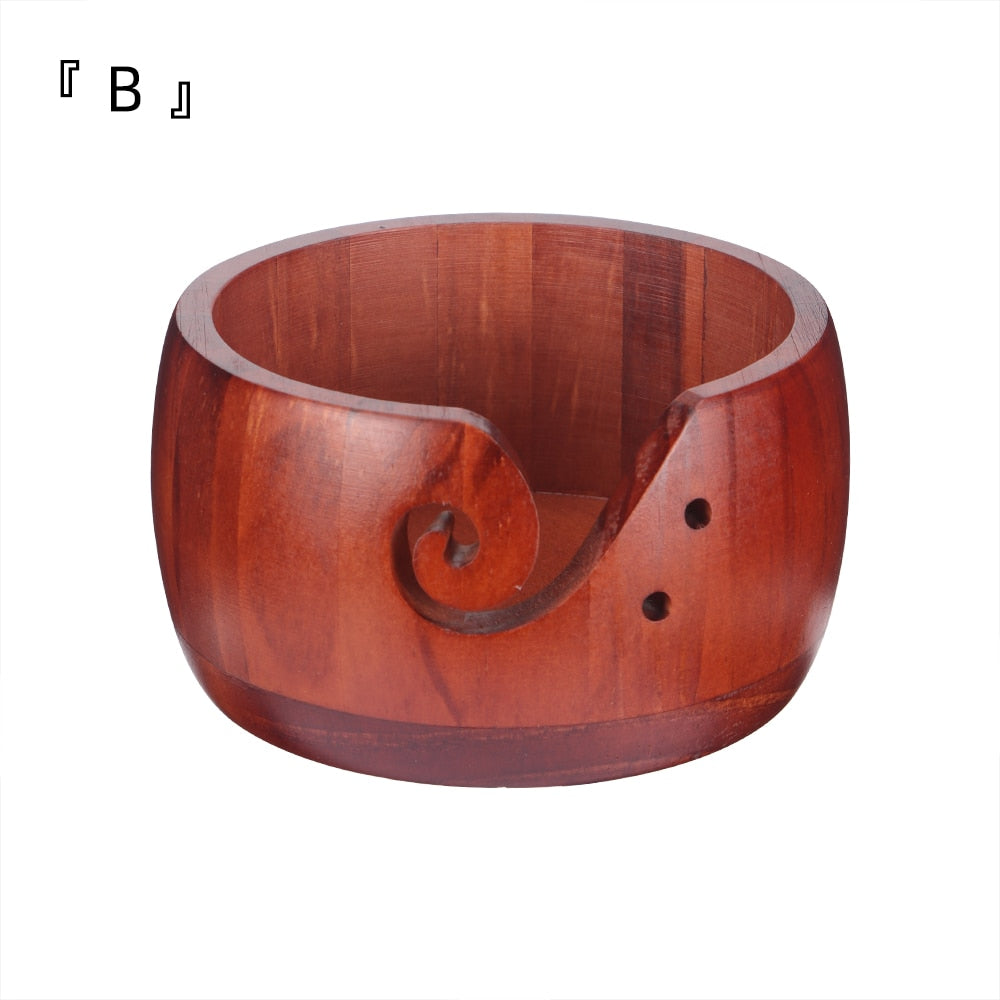 Knitting Storage | Collapsible Yarn Organizer Bowl