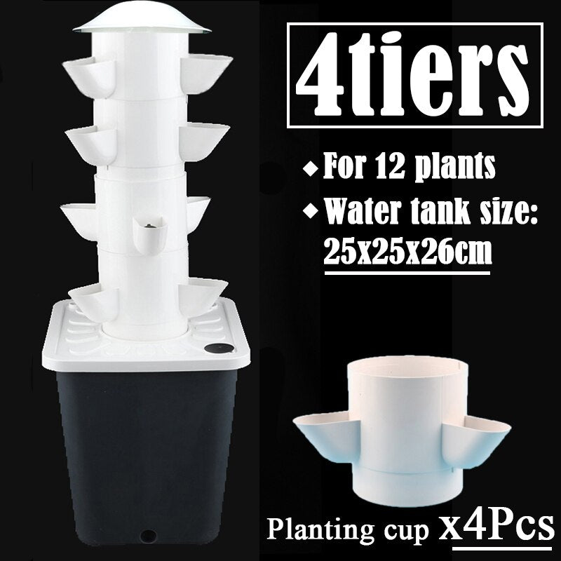 Indoor Smart Vertical Hydroponic Gardening System