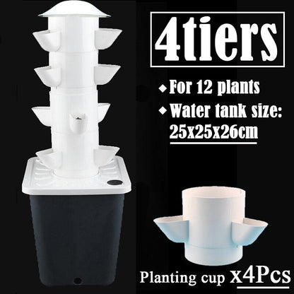 Indoor Smart Vertical Hydroponic Gardening System
