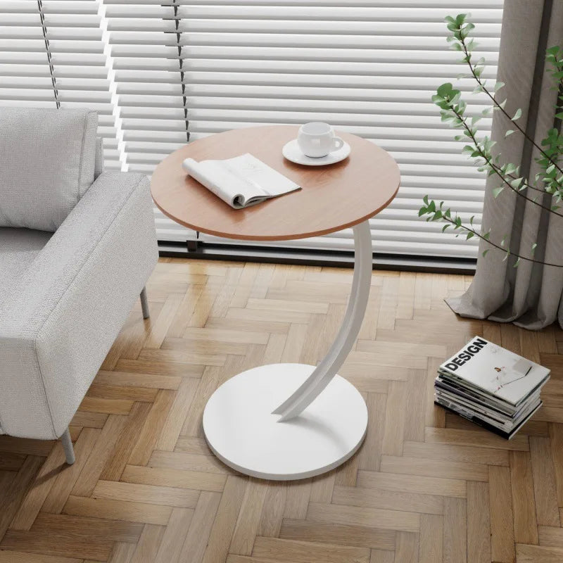 Sturdy Round End Table for Home and Office