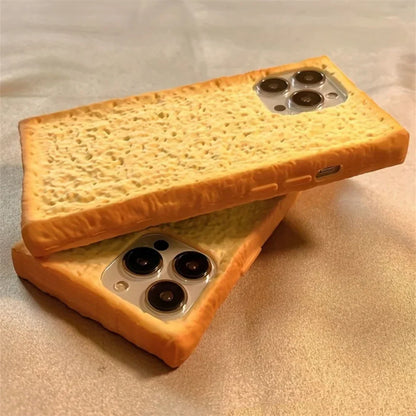 Fashionable Brown Bread Phone Cover