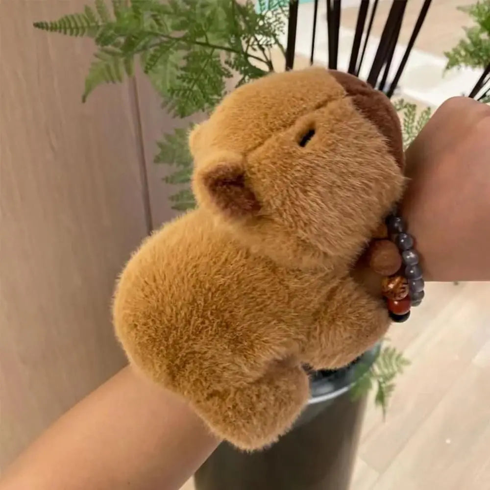Soft Capybara Plush Phone Sleeve