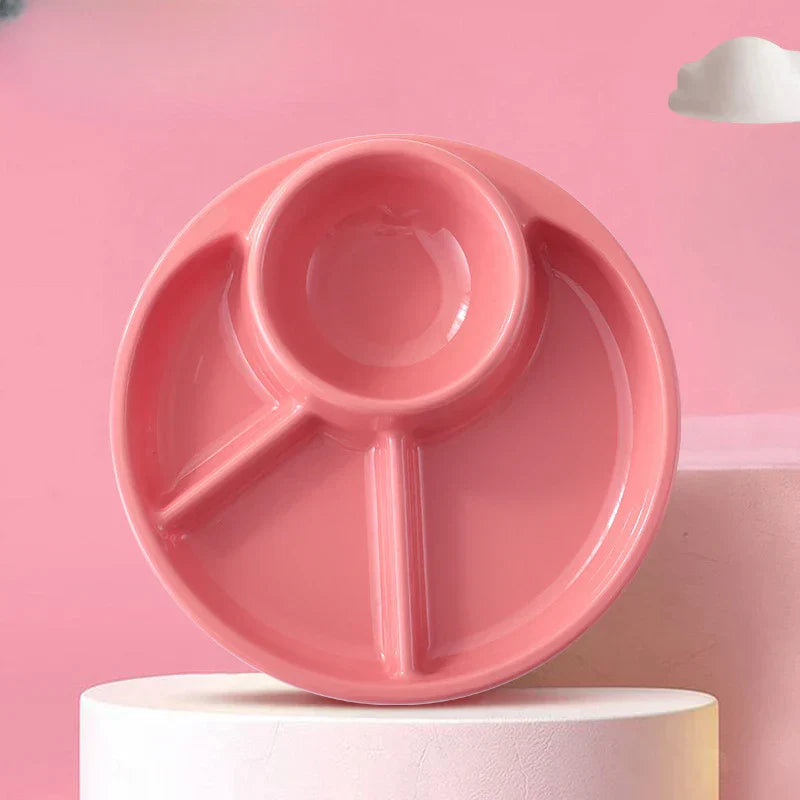 Healthy Sectioned Food Portion Control Plate