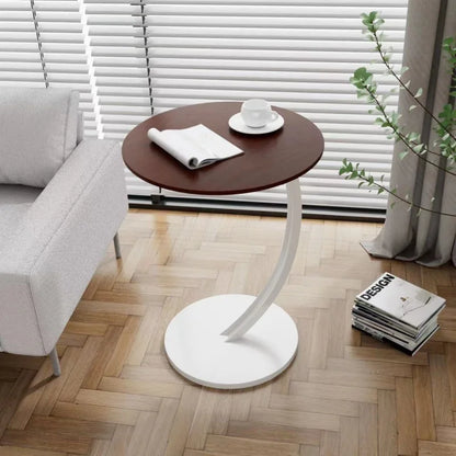 Sturdy Round End Table for Home and Office