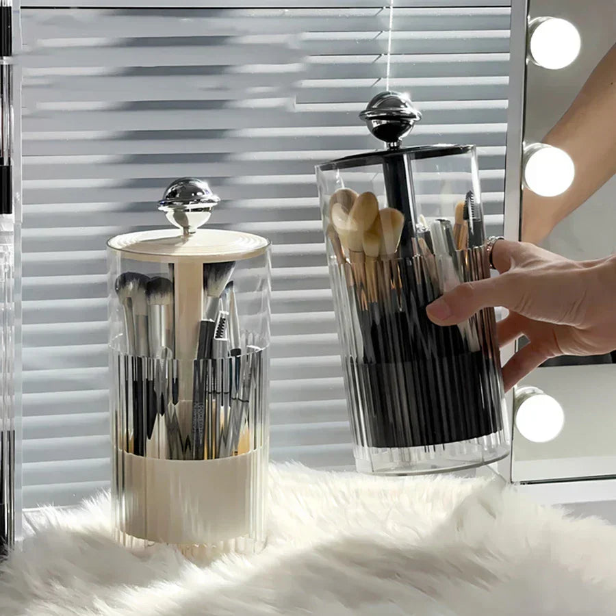 Premium Makeup Brush Storage and Auto Lift Case