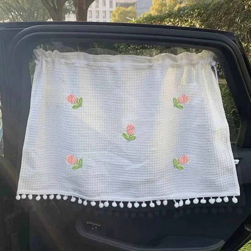 Premium Car Window Sun Shade with UV Blocker