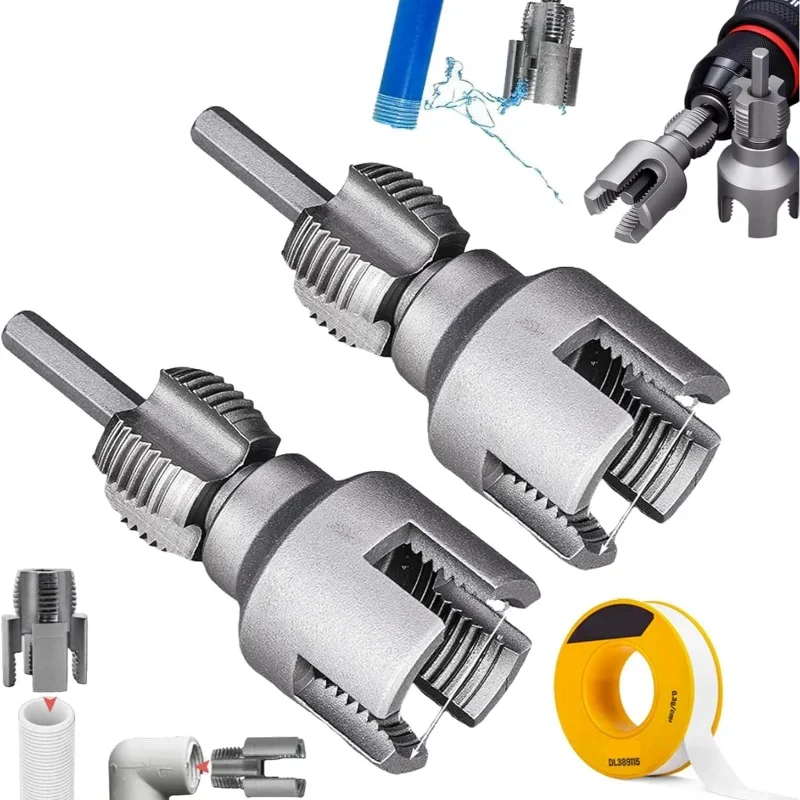 Yeezlab | Pipe Threader & Edge Deburring Drill Bit Tool