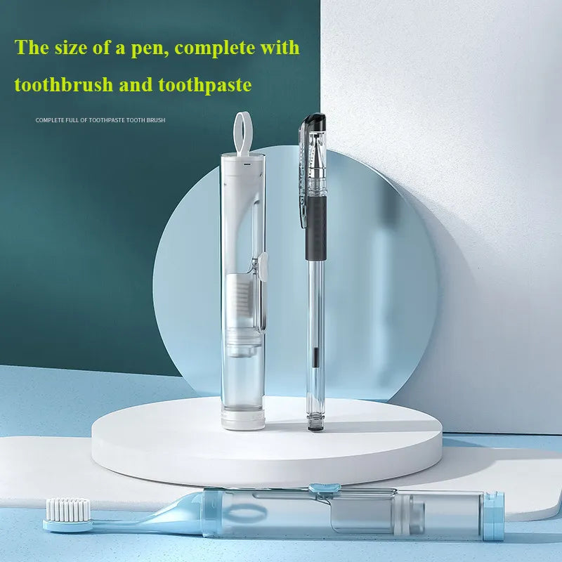 Portable Travel Toothbrush Toothpaste Storage Kit