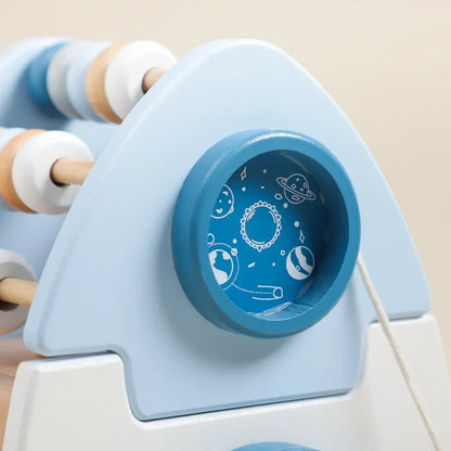 Sustainable Wooden Building Blocks Set