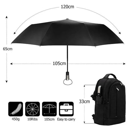 Waterproof Folding Storm Umbrella
