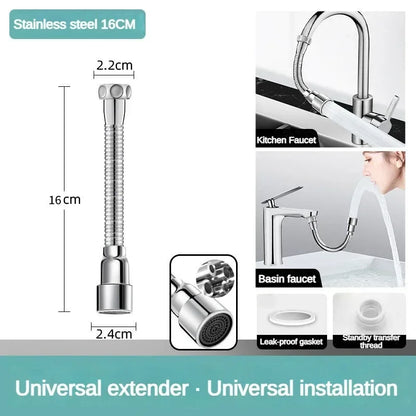Flexible Kitchen Faucet Spray Nozzle Adapter