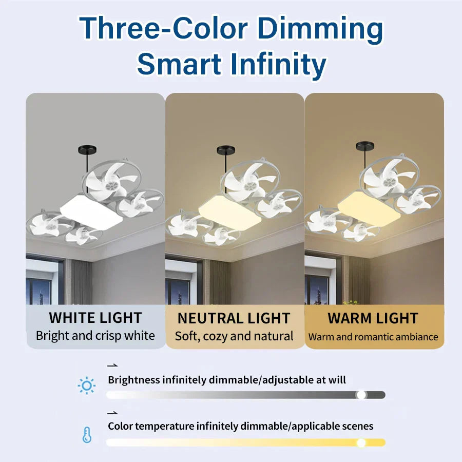 Summer Breeze Energy Saving LED Ceiling Fan