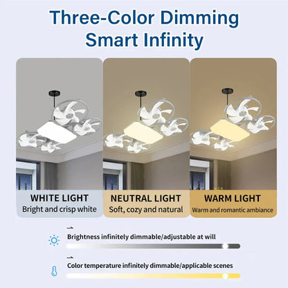 Summer Breeze Energy Saving LED Ceiling Fan