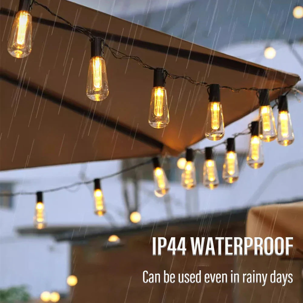 Outdoor Solar Powered String Lights Waterproof