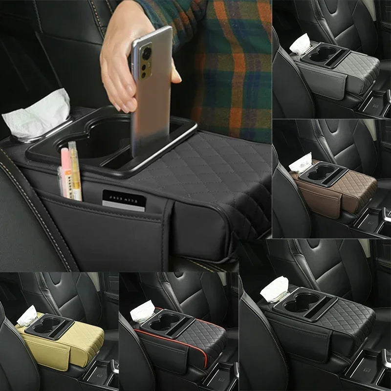 Premium Console Car Armrest Storage Pad