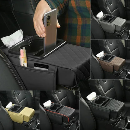 Premium Console Car Armrest Storage Pad