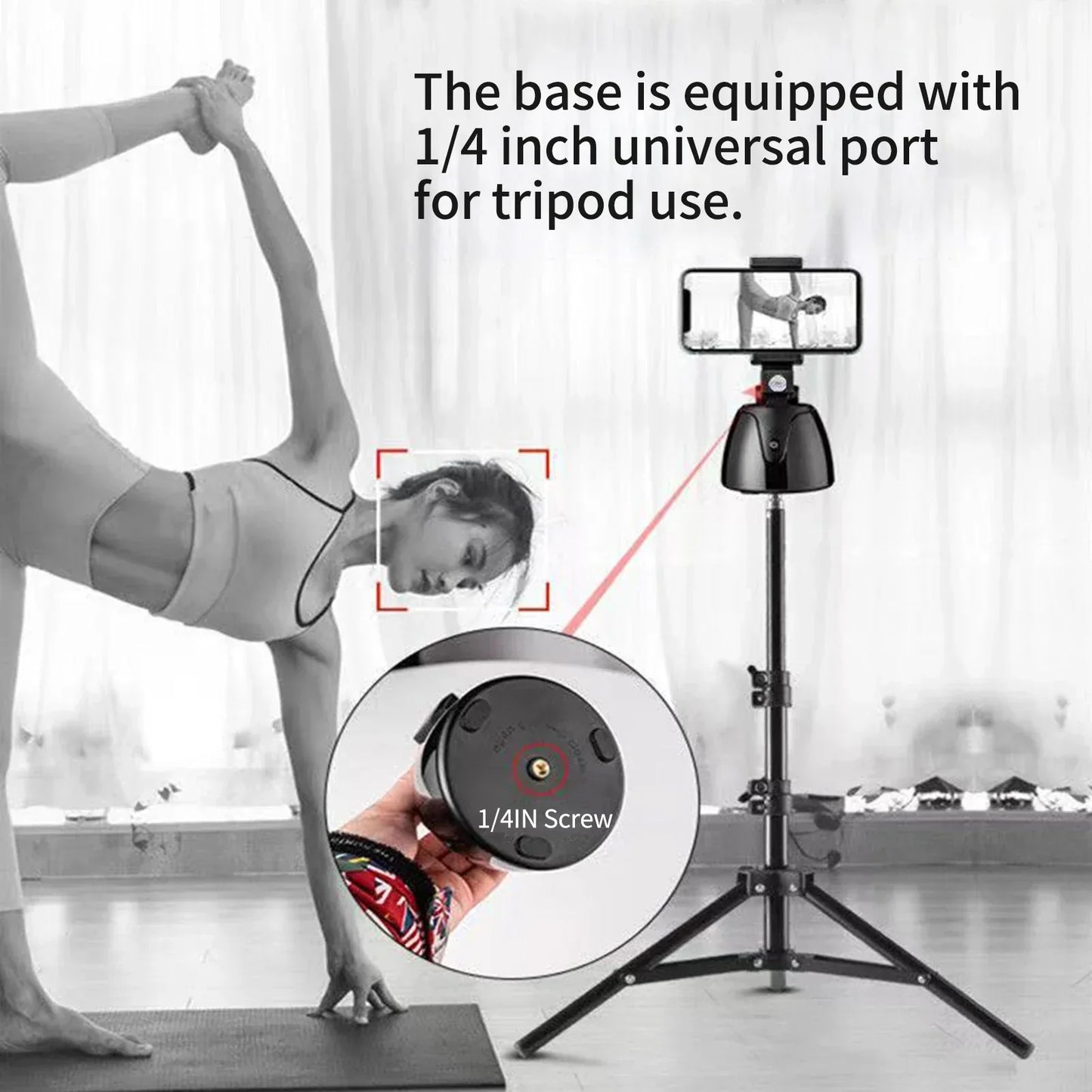 Smart 360 Degree Rotating Phone Mount Holder