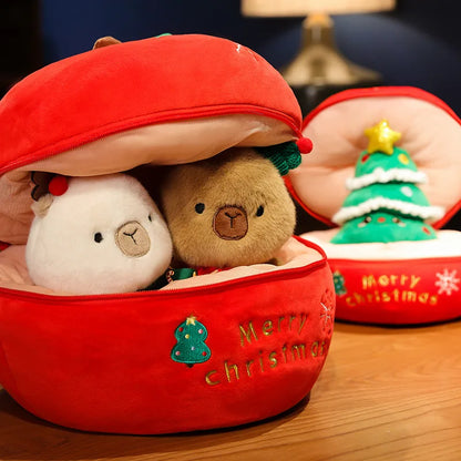 Cozy Holiday Plush Toy Gift Set