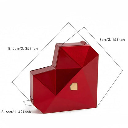 Romantic Heart Shaped Jewelry Gift Box