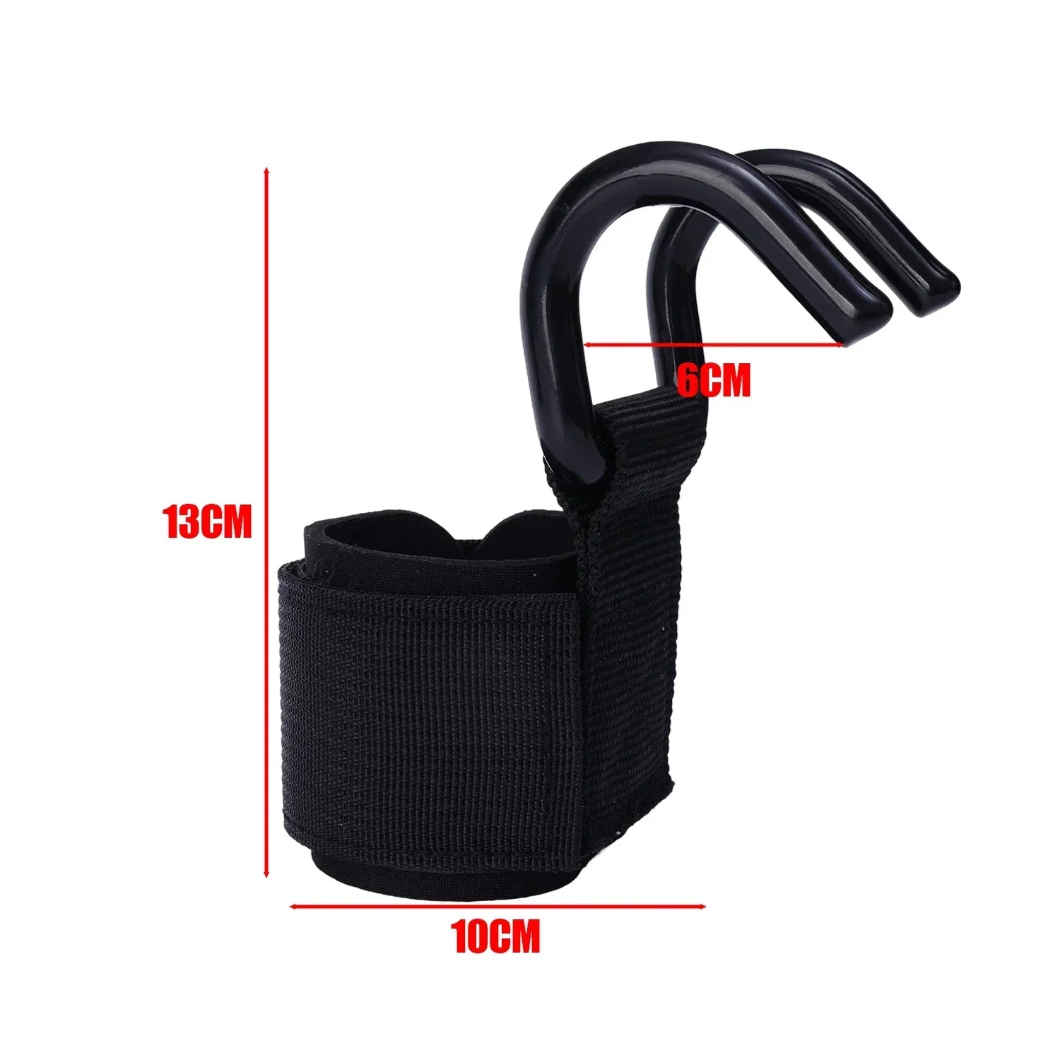 Secure Grip Weightlifting Hooks for Gym - Yeezlab