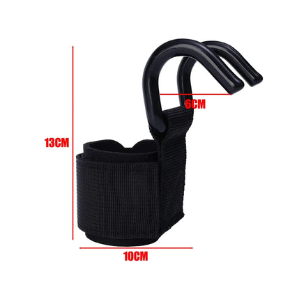Secure Grip Weightlifting Hooks for Gym - Yeezlab