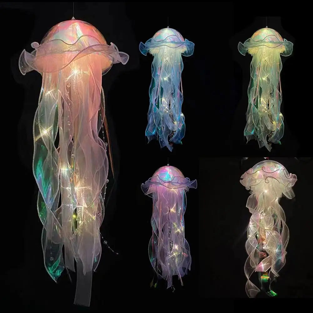 Beautiful Ocean Jellyfish Table Lamp