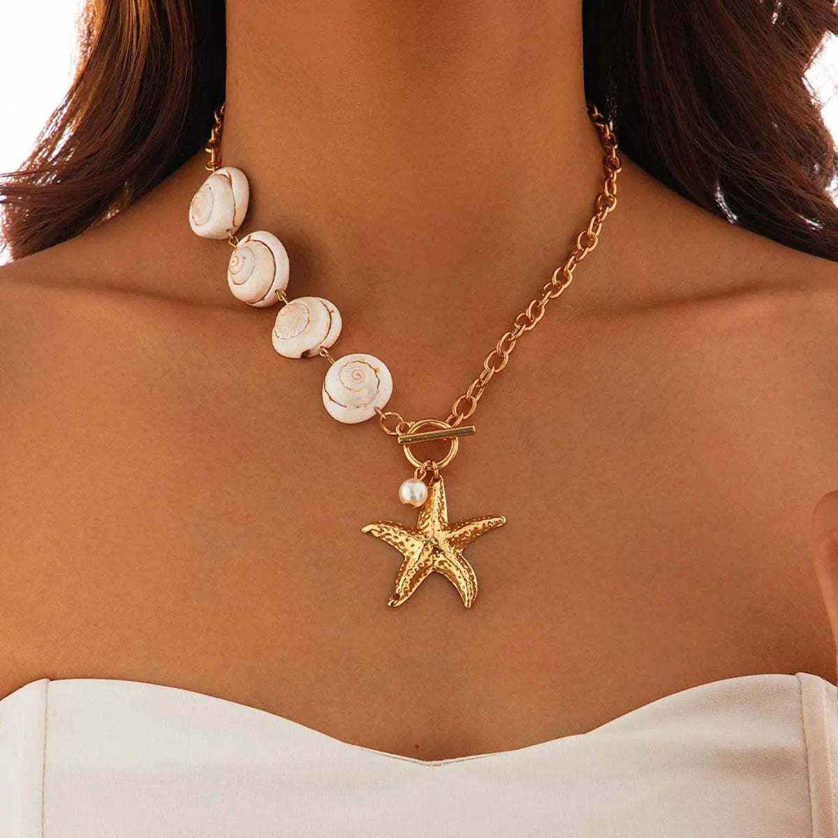 Trendy Ocean Shell Jewelry Set - Yeezlab
