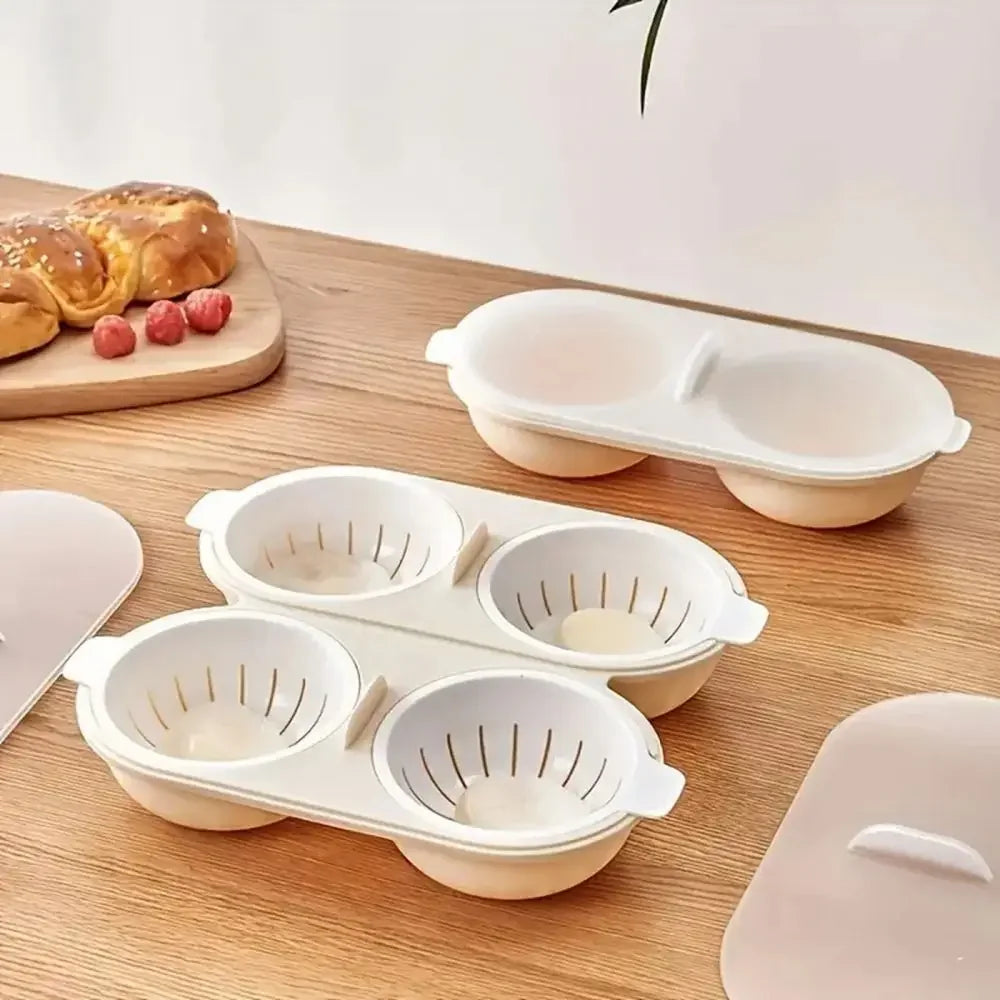 Easy Use 2 Egg Microwave Cooker