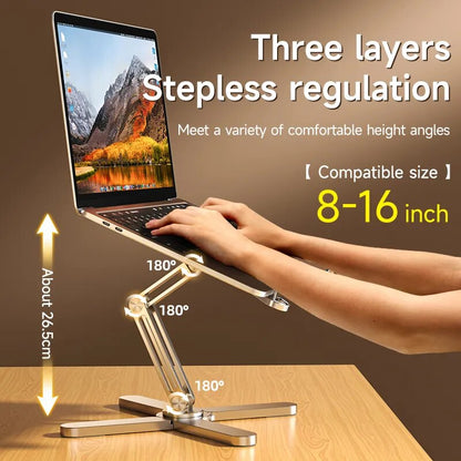 Compact 360 Spin Laptop Desk Stand