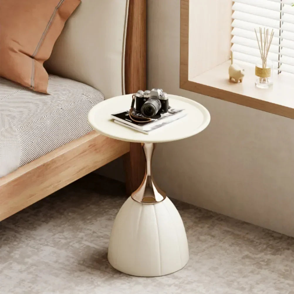Minimalist Wooden End Table in Modern Style