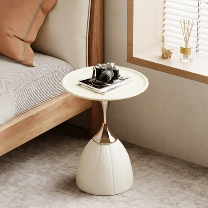 Minimalist Wooden End Table in Modern Style