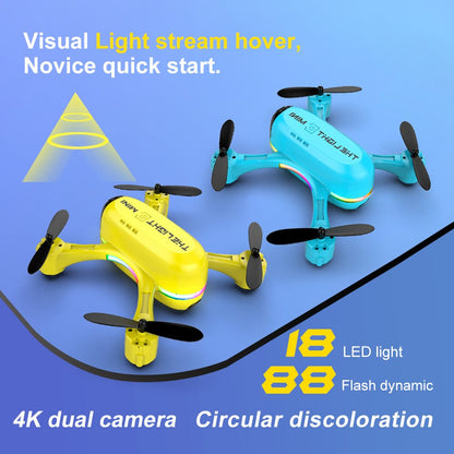 Compact Portable 2 Camera Mini Drone