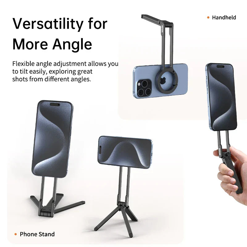 Portable Mini Clip-On Compact Travel Tripod